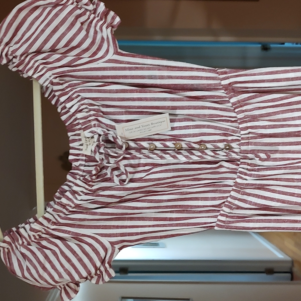 Striped Cropped Jumpsuit